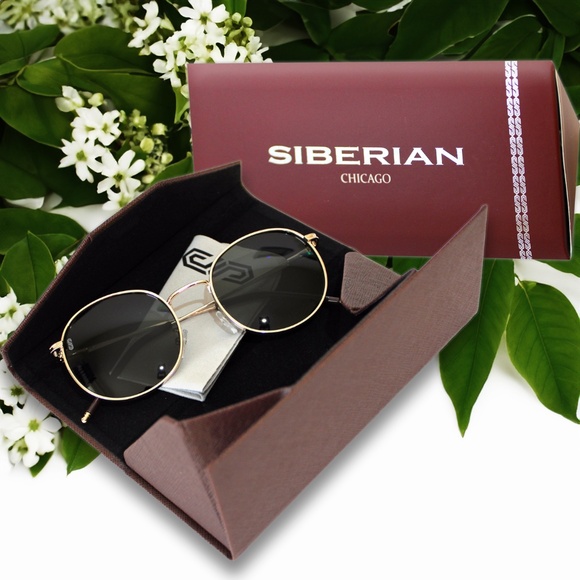 SIBERIAN USA Other - 🇺🇸Glass Lenses Round Retro Sunglasses Men/Women Premium